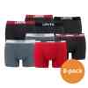 head boxershorts black/blue/red 15-pack